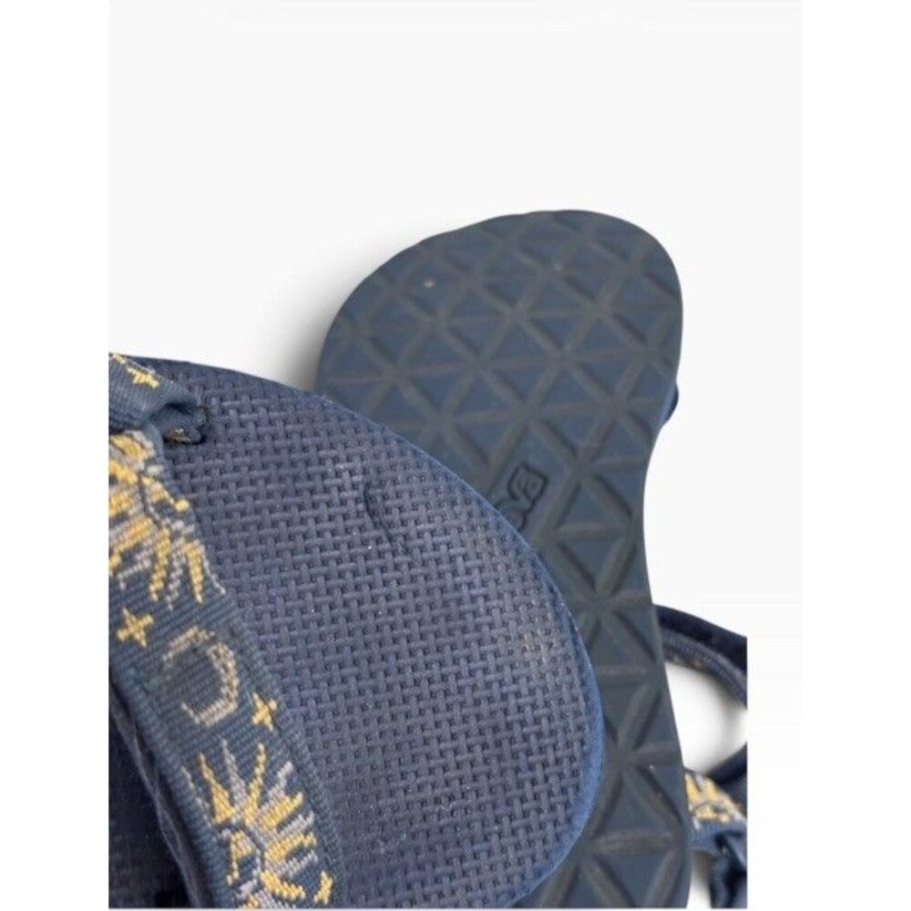 Teva Original Universal Sun & Moon Insignia Blue Sandals Womens Size 6 - Picture 3 of 5